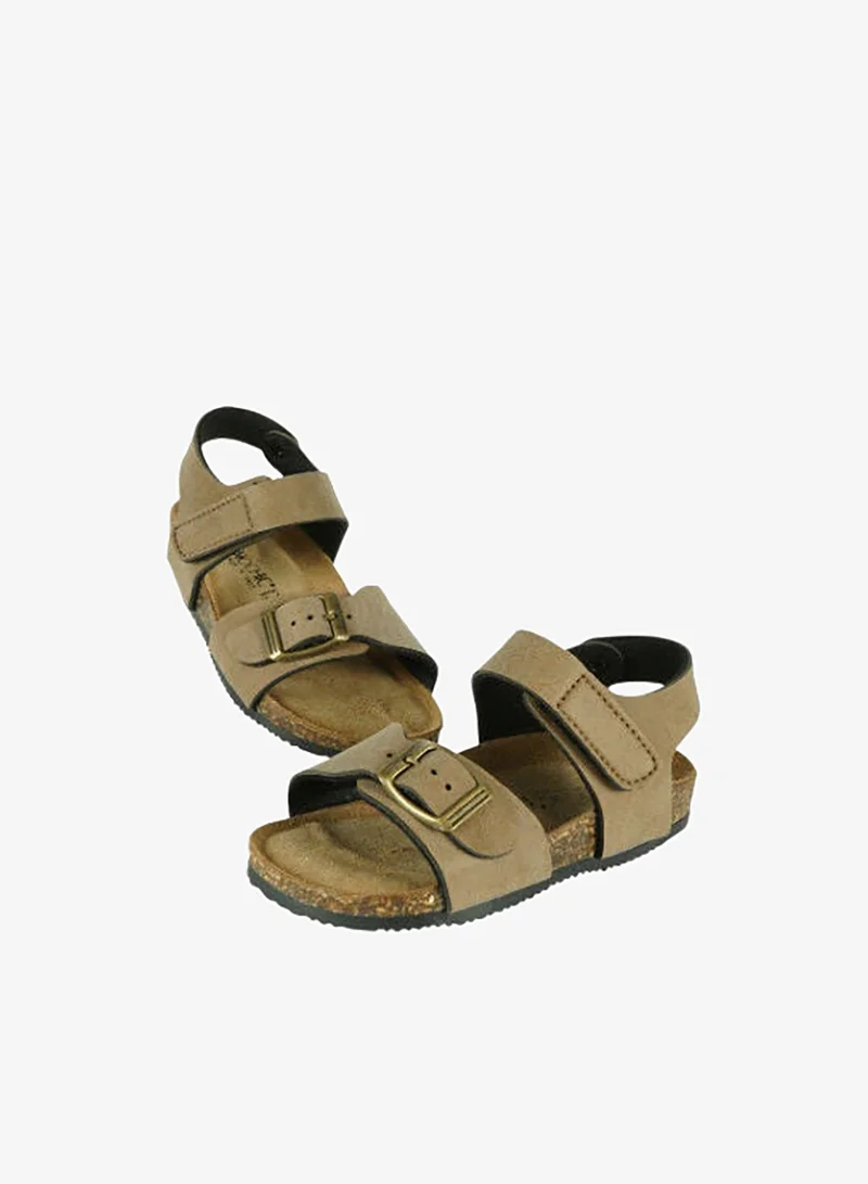 BiOCHIC Biochic Boys Velcro And Buckle Sandals 012-415 845MVT-Nocciola 23