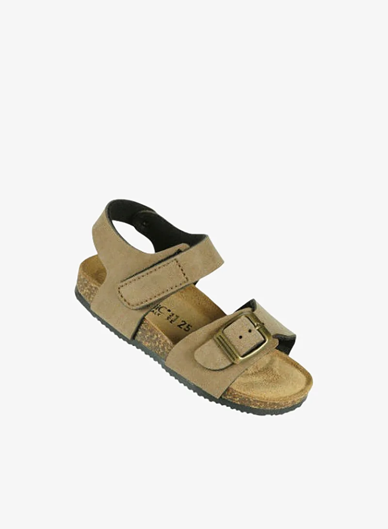 BiOCHIC Biochic Boys Velcro And Buckle Sandals 012-415 845MVT-Nocciola 23