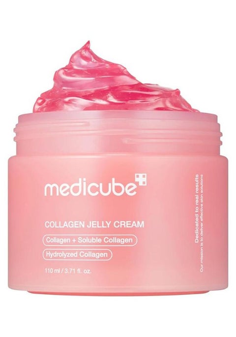 Collagen Jelly Cream- Niacinamide And Freeze-Dried Hydrolyzed Collagen - Boosts Skin'S Barrier Hydration And Gives 24H Glow And Lifted Look - No Artificial Color, Korean Skincare (3.71 Fl.Oz.)