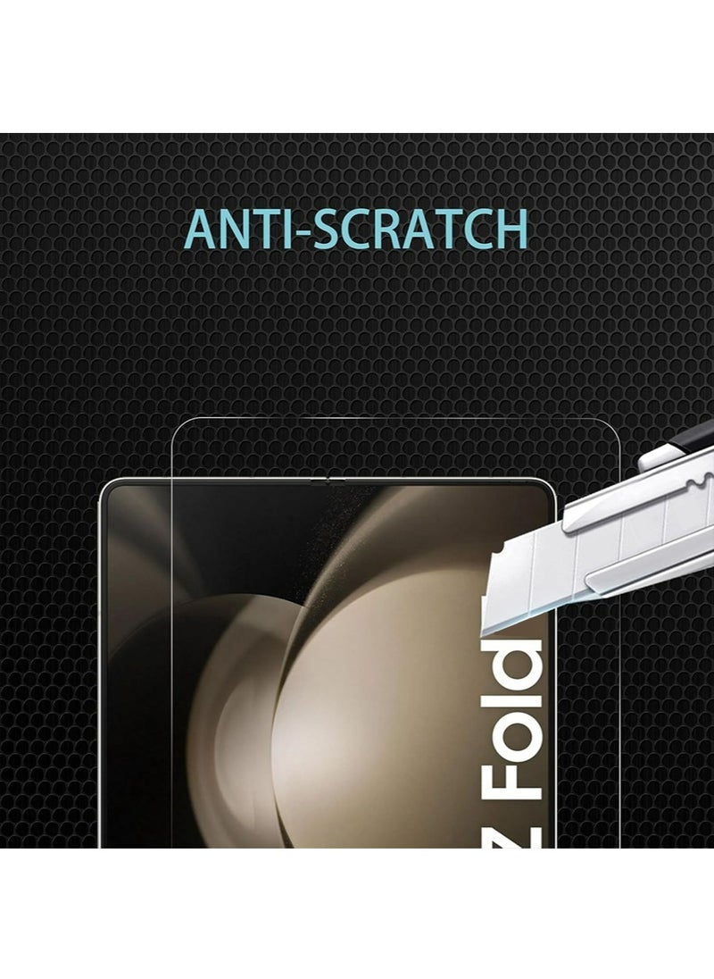 X-level - 4 in1 Flexible Screen Protector for Samsung Galaxy Z Fold 6 , with Fingerprint Unlock Compatible, Anti-Spy Full Adhesive Soft Film Phone Display Cover Accessory for Samsung Galaxy Z Fold 6 - Image 1