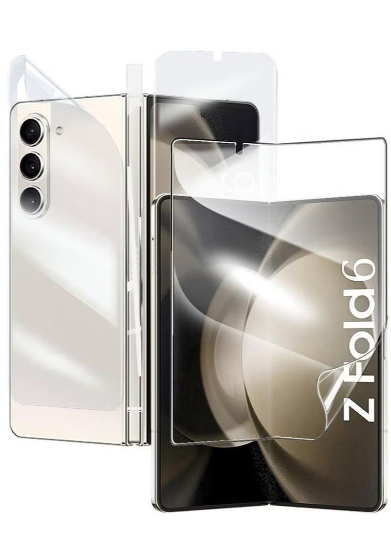 X-level - 4 in1 Flexible Screen Protector for Samsung Galaxy Z Fold 6 , with Fingerprint Unlock Compatible, Anti-Spy Full Adhesive Soft Film Phone Display Cover Accessory for Samsung Galaxy Z Fold 6 - Image 1