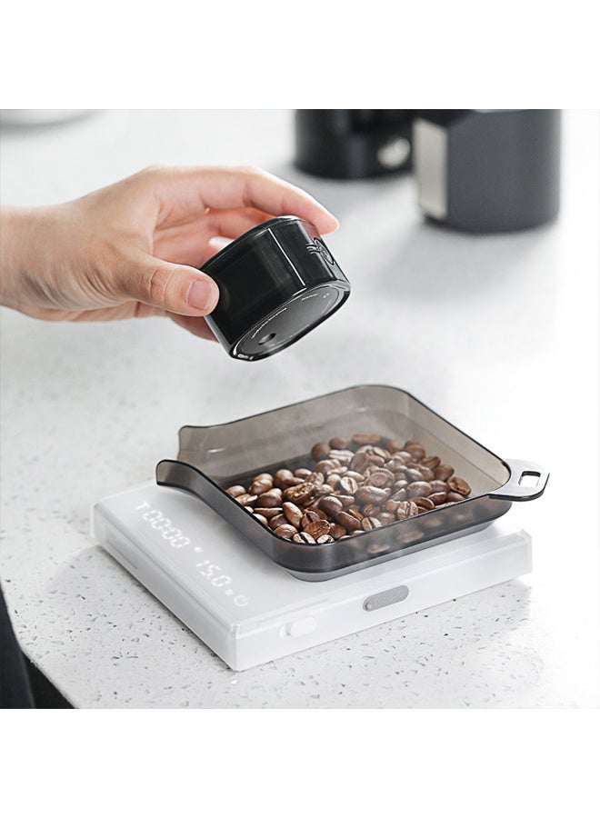 ميبرو بخاخ حبوب القهوة 30 مل رذاذ حبوب البن لتقليل قوة القهوة الساكنة مع قاعدة مغناطيسية، بخاخ نانو كهربائي محمول قابل لاعادة الشحن ، اسود - Image 5