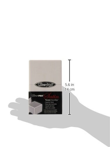 Ultra Pro White Satin Tower Deck Boxes - Image 2