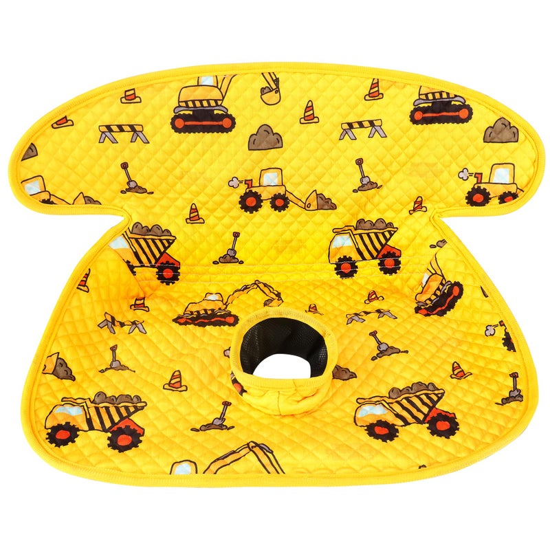 COOLBEBE Car Seat Protector for Potty Training Dry Waterproof Car Seat Liner Toilet Training for Baby Toddler Piddle Pads Cover Pad for Strollers Carseat Yellow - Image 3