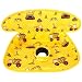 COOLBEBE Car Seat Protector for Potty Training Dry Waterproof Car Seat Liner Toilet Training for Baby Toddler Piddle Pads Cover Pad for Strollers Carseat Yellow - Image 2