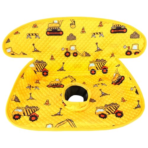 COOLBEBE Car Seat Protector for Potty Training Dry Waterproof Car Seat Liner Toilet Training for Baby Toddler Piddle Pads Cover Pad for Strollers Carseat Yellow - Image 1