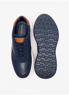 DUCHINI Men's Solid Lace-Up Sneakers  - Image 4