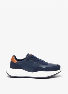 DUCHINI Men's Solid Lace-Up Sneakers  - Image 3