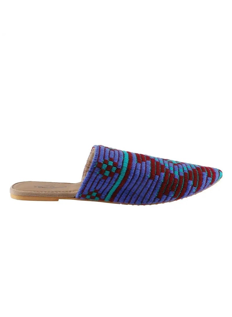 Mishkat Madd Slippers for Women (Blue & Green) - Image 1