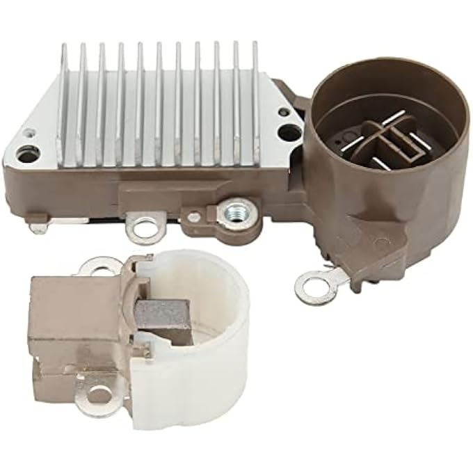 Brilluxa Alternator Voltage Regulator, Brush Holder Kit 1260002470 Compatible with Honda Accord, Aluminum Alloy Alternator Replacement, Automotive Generator Repair Component - Image 1