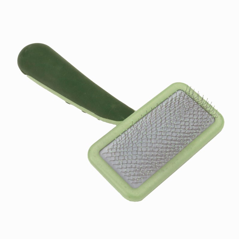 Coastal Pet Safari Dog Soft Slicker Brush - Dog Grooming Brush for Shedding - for Dogs with Short, Medium and Long Hair - Medium - 6.25" x 3.5" - Image 1