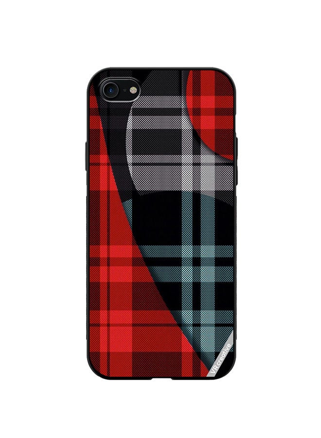 VR CREATIVE Protective Case Cover For Apple iPhone SE (2022) Abstract Design Multicolour - Image 1