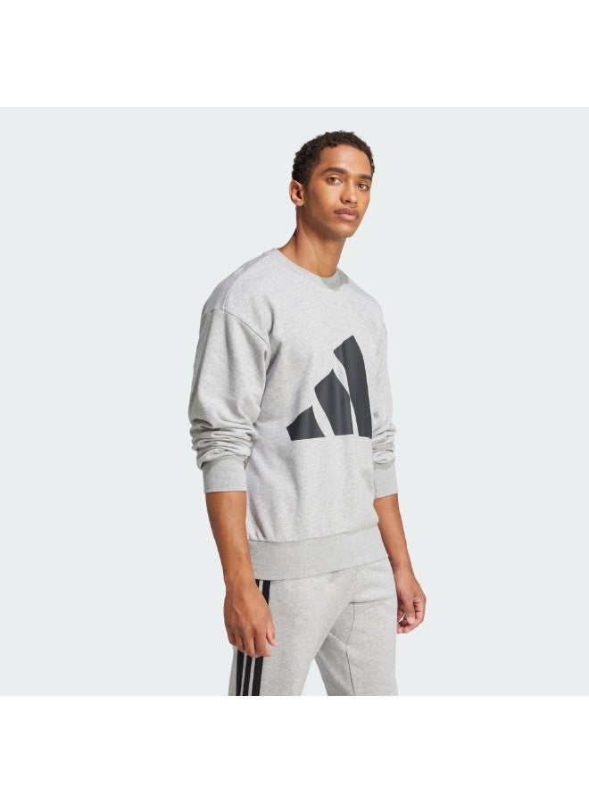 Adidas Essentials Big Logo French Terry Sweatshirt - Image 1