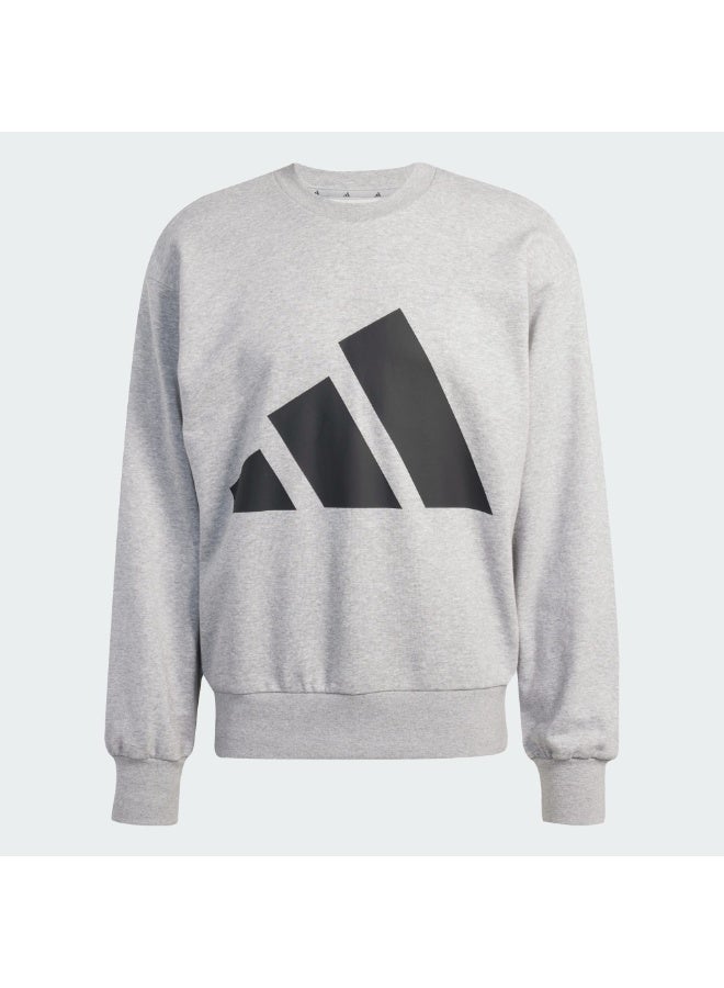 Adidas Essentials Big Logo French Terry Sweatshirt - Image 3
