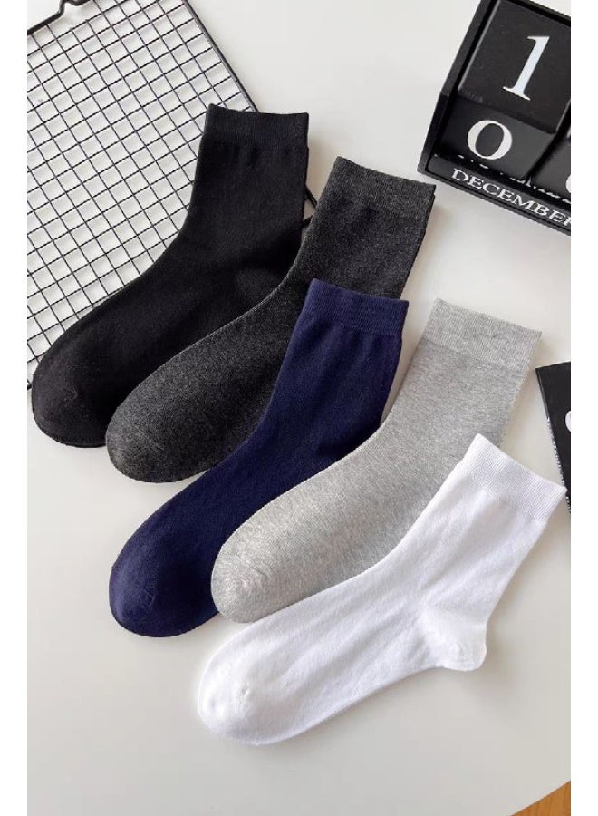 عرض 3 أزواج من الشرابات الرجالي الطويلة القطنية – مريحة وعملية للاستخدام اليومي - Image 5