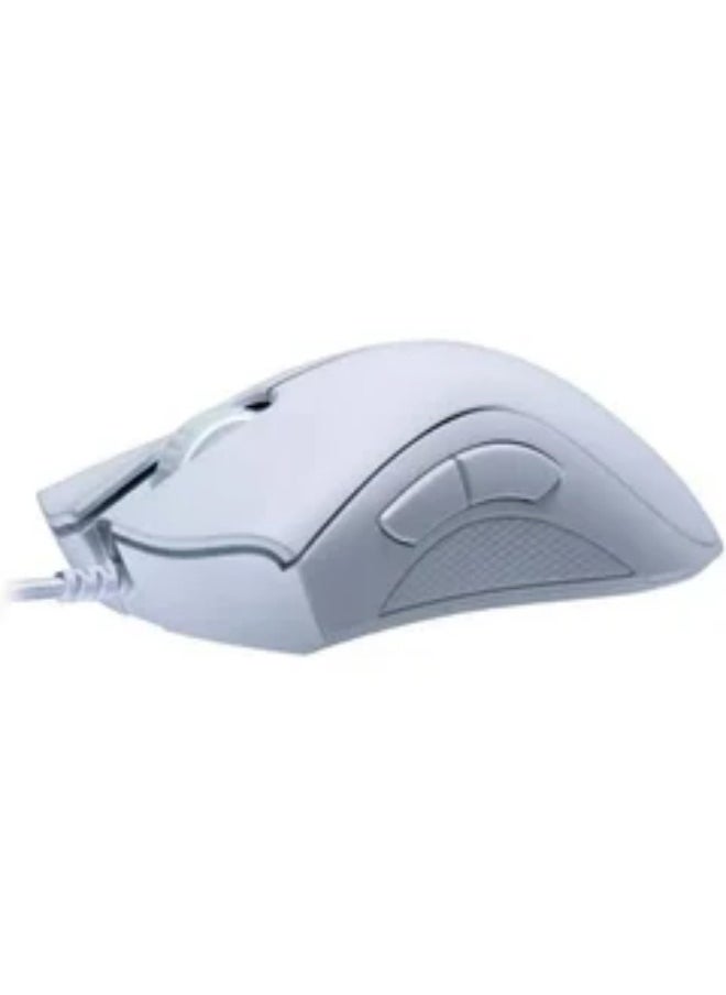 Generic DeathAdder Essential Wired Gaming Mouse with 6,400 DPI Optical Sensor, 5 Prog Buttons, Mechanical Switches, Ergonomic Form Factor, Standard Stock Feet, 10M Clicks, White  - Image 3