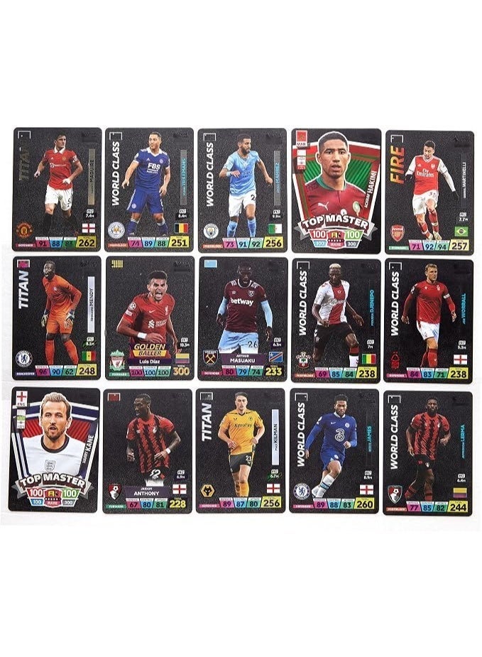 Football Soccer Player Trading Cards Collection, Rookie, Top Master & Legend Collectible Cards for Kids, Collectors and Sports Fans - Image 5