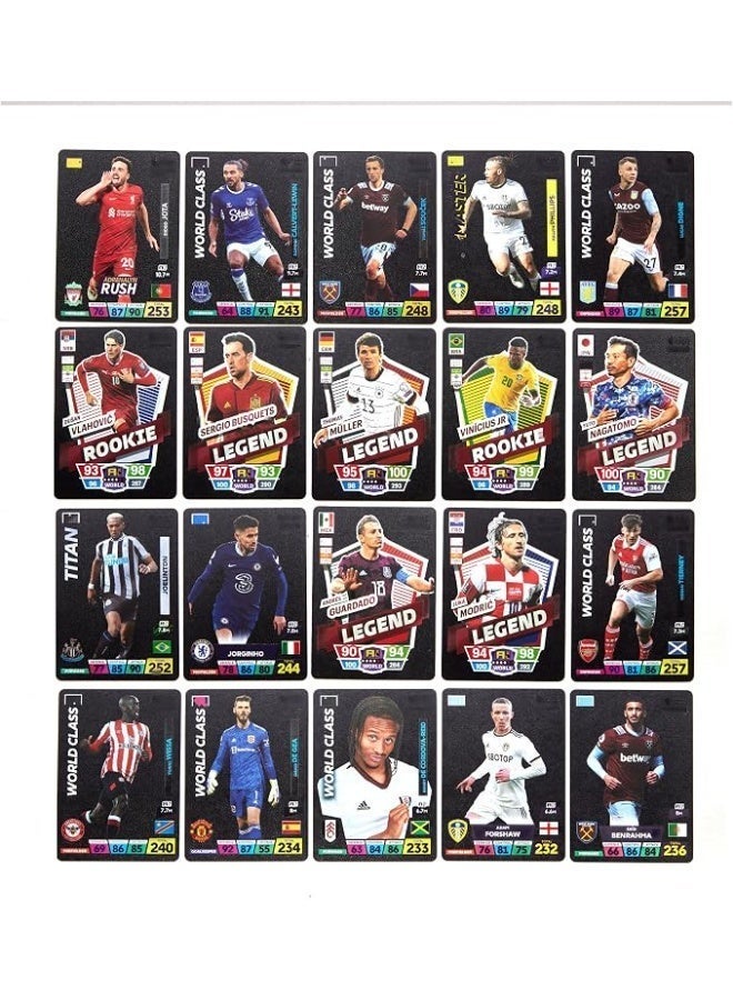 Football Soccer Player Trading Cards Collection, Rookie, Top Master & Legend Collectible Cards for Kids, Collectors and Sports Fans - Image 4