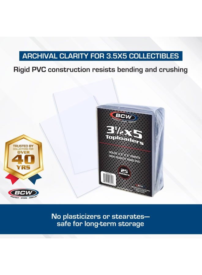 BCW 1-TLCH-3.5X5 3½X5 - Topload Holder - Image 2