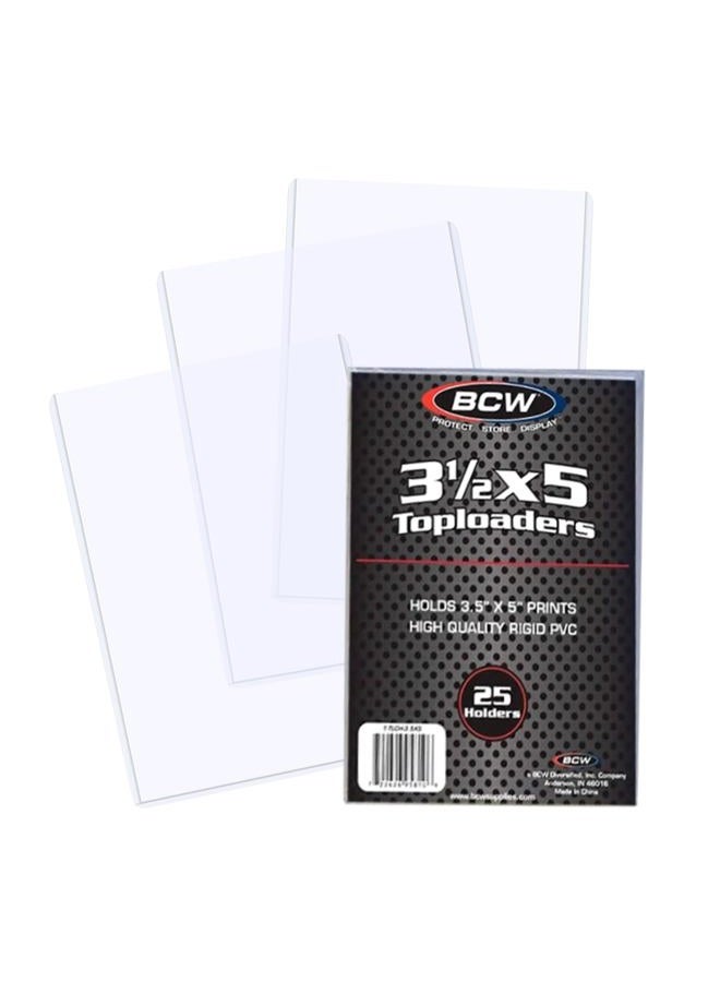 BCW 1-TLCH-3.5X5 3½X5 - Topload Holder - Image 1