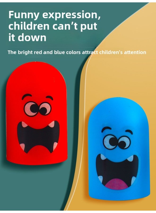 إسكدنيا لعبة Tac Tac Tac Fun للأطفال Dola Boy's Big Eat Small Double شطرنج وبطاقات لعبة ذكاء تفاعلية - اللون: Well Chess + Ghost Catcher - Image 5