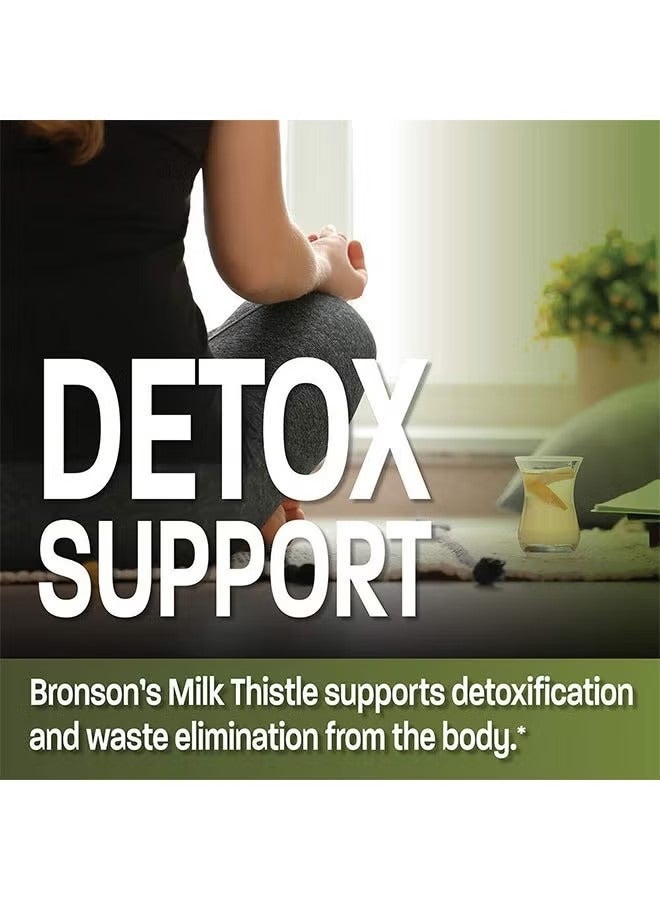 أوشن الحليب الشوك كبسولة 120 1000mg ، وحماية الكبد ، الخصر والركبة حمض لينة ، الهندباء الجذر تعزيز مضادات الأكسدة الطبيعية ، المكملات الغذائية - Image 3