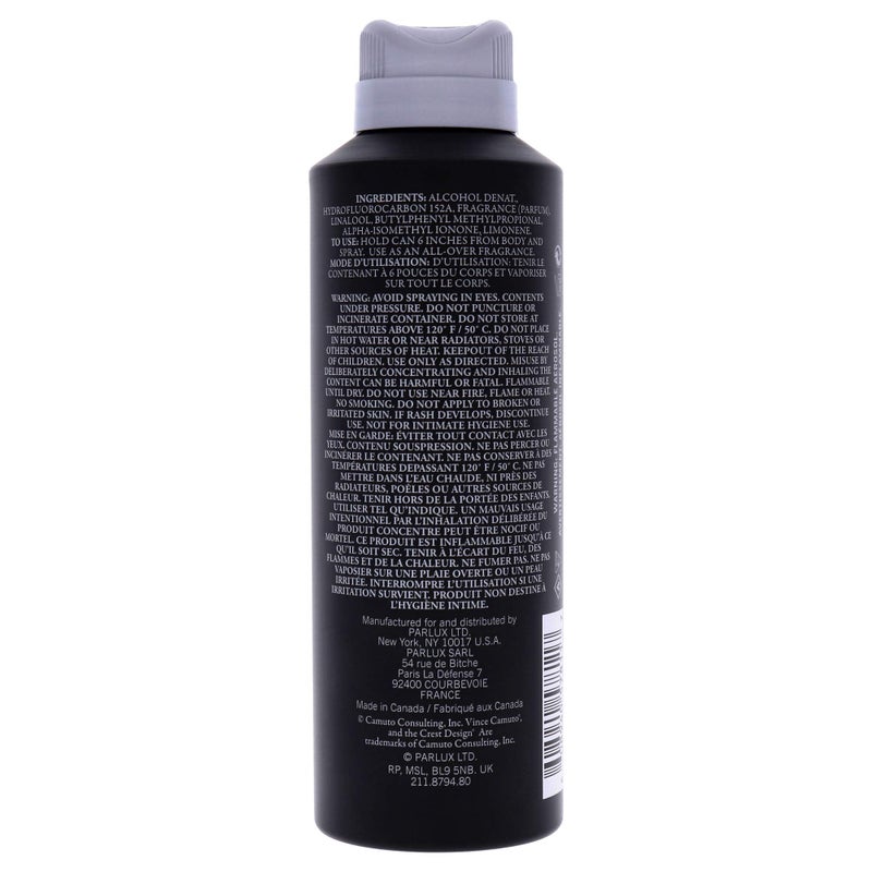 Vince Camuto Classic Body Spray for Men, 6 Fl Oz - Image 2