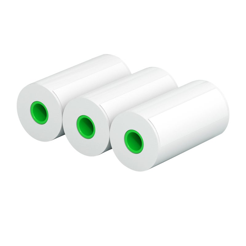 PeriPage Thermal Sticker Label Paper: 3 Rolls 52*30mm 95 Stickers - Waterproof Oil-Proof Anti-Friction Durable Thermal Label Paper for PeriPage A6/A9/A9s/A9 Pro/A9 Max/A9s Max Mini BT Thermal Printer Label Mak - Image 1