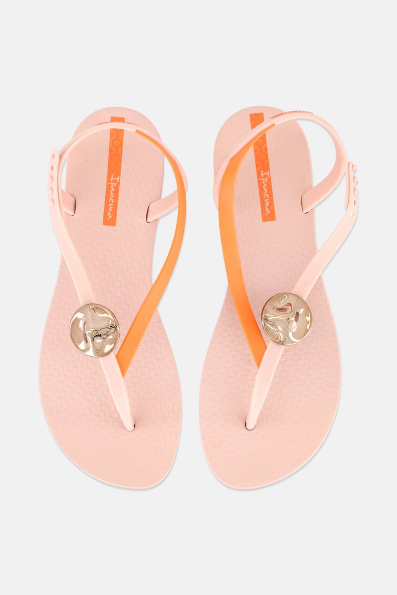 Ipanema Women Class Elegance Snap Closure Sandal, Peach - Image 3