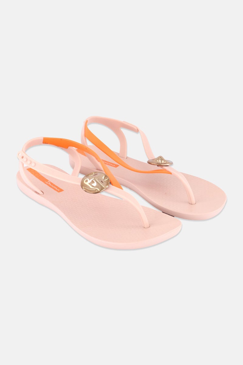 Ipanema Women Class Elegance Snap Closure Sandal, Peach - Image 1