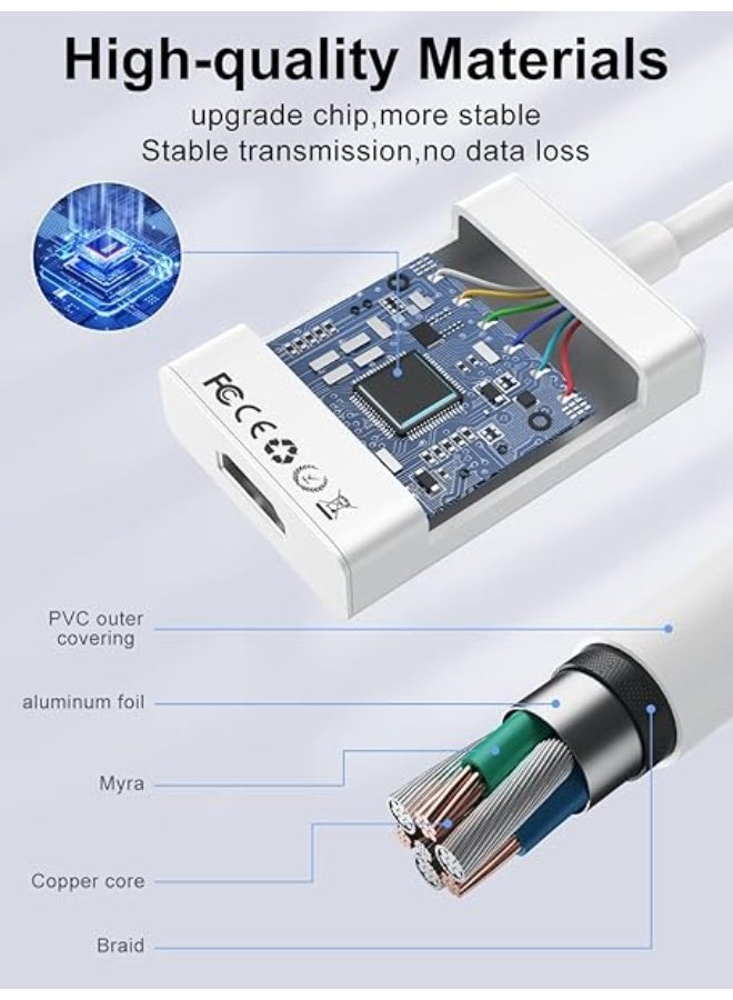 USB 3.0 to HDMI Adapter – Full HD 1080P Video & Audio Converter for PC to TV/Projector, Multi-Monitor Support, Compatible with Windows & Android - Image 5
