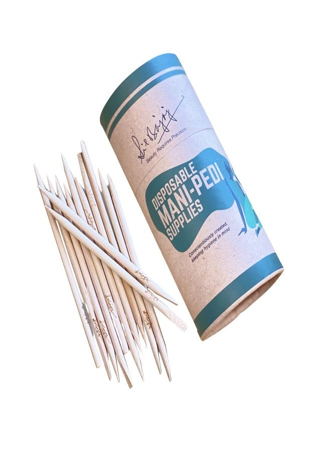 Sunil Bajaj, Disposable Wooden Manicure Sticks (100 PCS) - Image 2