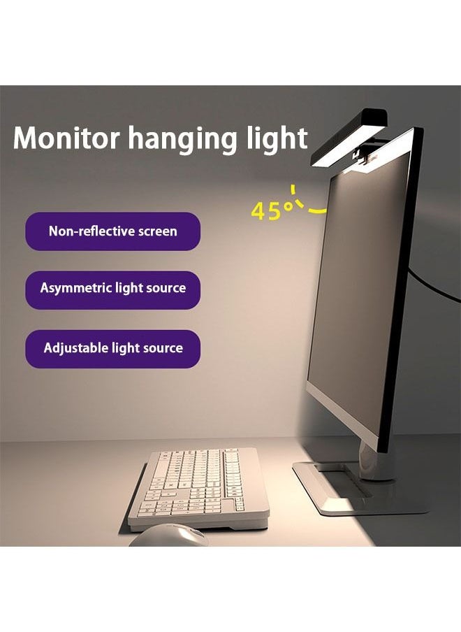 Arabest - مصباح معلق على الشاشة، إضاءة محيطة ملونة للعبة، شاشة عمل، إضاءة سطح مكتب، إضاءة كمبيوتر - Image 1