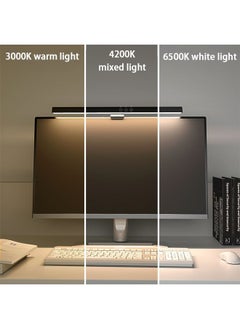 Arabest Screen Hanging Lamp Game Colourful Ambient Light Monitor Work Desktop Fill Light Computer Lights,USB Powered e-Reading LED Lamp with Stepless Dimming & Flexible Gravity Base Clip  - Image 3