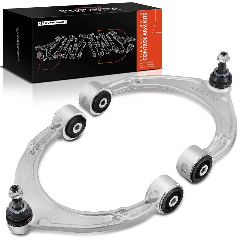 A-Premium APremium 2 x Front Upper Control Arm with Ball Joint Bushing Compatible with Porsche Panamera 20102015