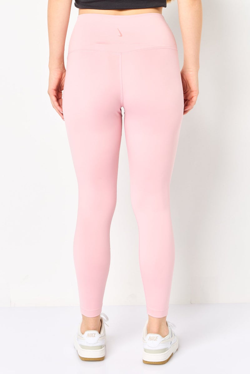 Nike Women Sportswear Fit Yoga 7/8 Leggings, Blush Pink - Image 3