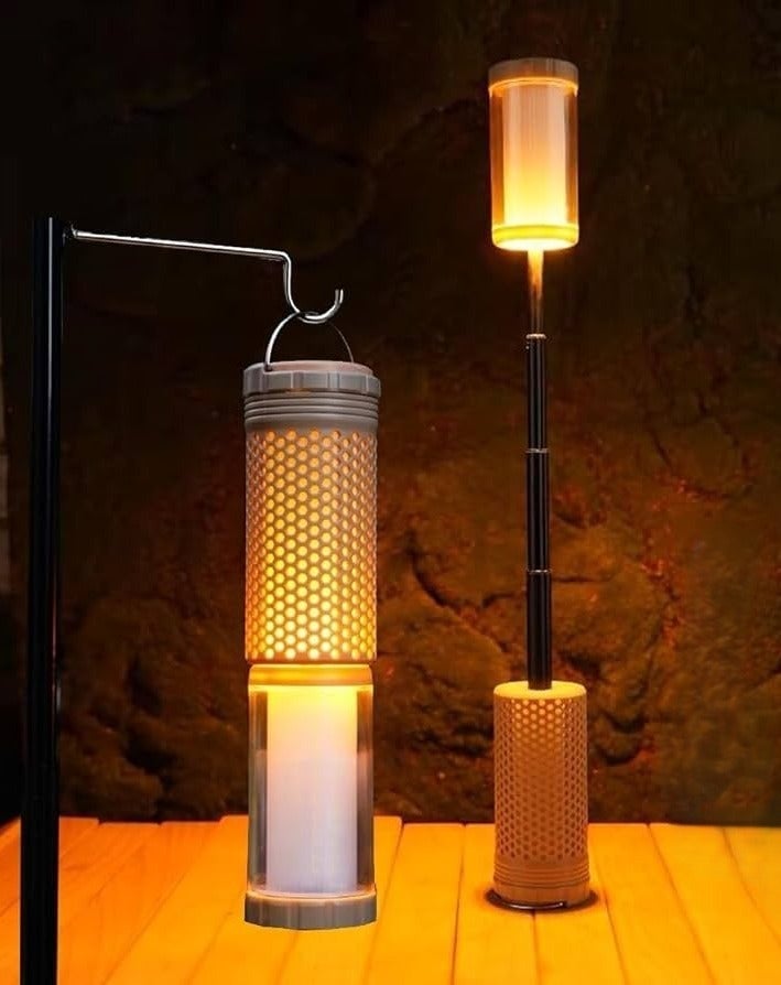 SP ISNUP 230mm Extendable Magnetic Lamp – Cordless Rechargeable Light with Dual Color Lighting, Hidden Hook & Type-C Charging - Image 3
