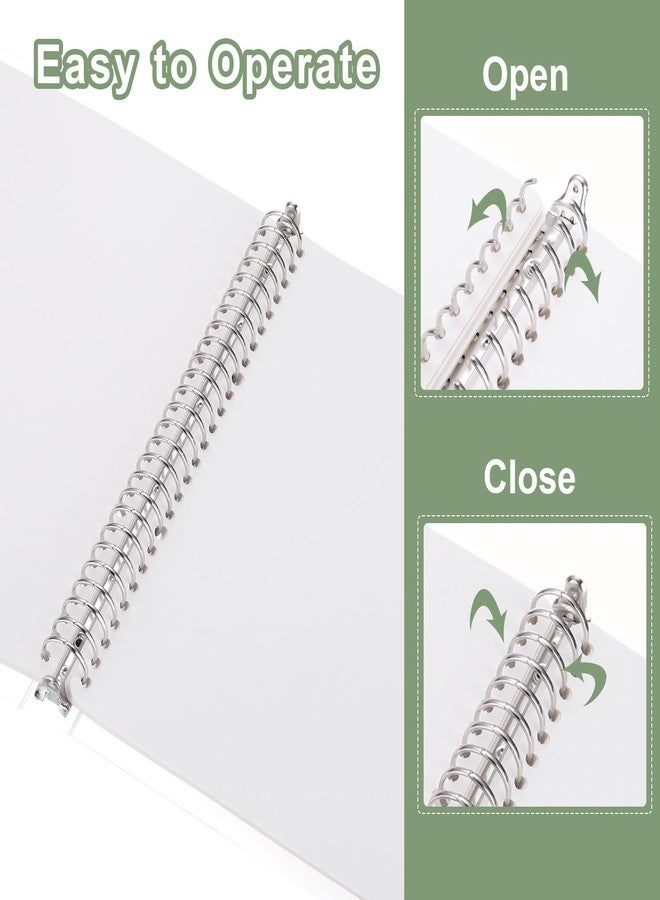 ام اند جي دفتر ملاحظات قابل للتمديد من إم آند جي، مقاس B5، 26 ثقبًا، حلزوني، 60 ورقة، قابل لإعادة التعبئة، بغلاف شفاف، مناسب للمكتب والمنزل، فارغ - Image 3