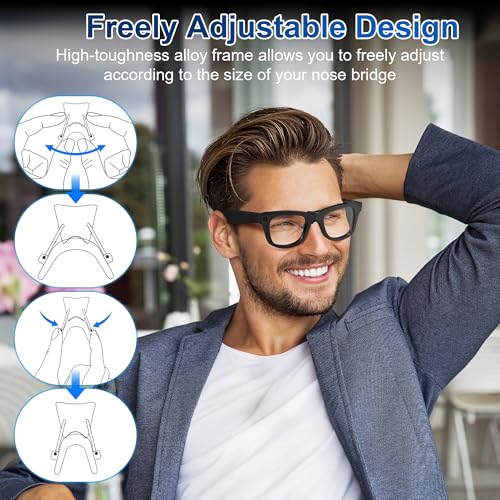 RCstyle HiBloks Eyeglass Nose Pads for RayBan Meta Wayfarer Gen 2 Gen 2RW4006RW4008RW4012 Silicone Anti Slip Clipon Glasses Nose Holder for RayBan Meta Gen 2 Smart Glasses OnePiece - Image 3