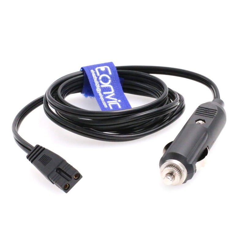 Eonvic 12V DC Cigarette Lighter Extension Cable,Mini Fridge Power Cord Car Auto Cooler Replacement Lead Cable for Car Cooler Box Mini Fridge Mobicool SAST KEMIN(1.5M) - Image 2