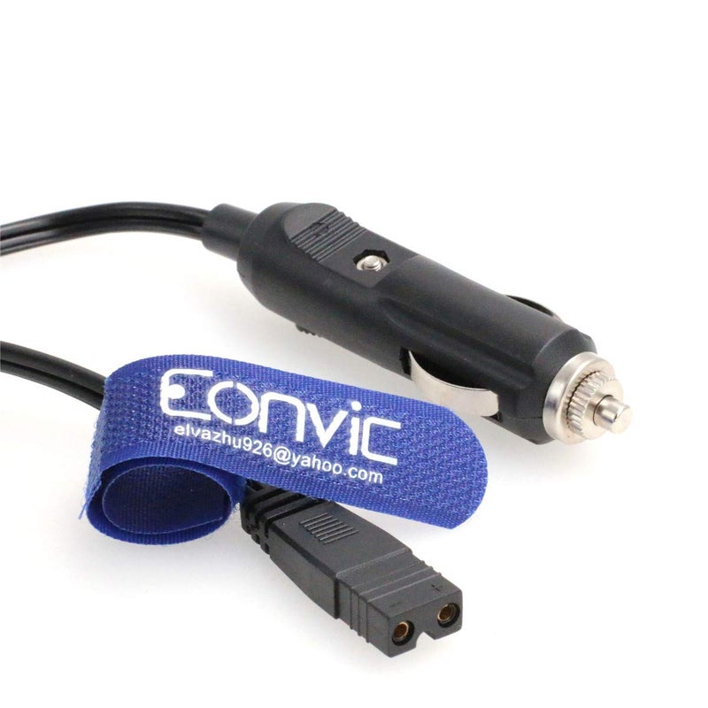 Eonvic 12V DC Cigarette Lighter Extension Cable,Mini Fridge Power Cord Car Auto Cooler Replacement Lead Cable for Car Cooler Box Mini Fridge Mobicool SAST KEMIN(1.5M) - Image 1