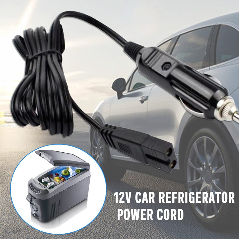 Eonvic 12V DC Cigarette Lighter Extension Cable,Mini Fridge Power Cord Car Auto Cooler Replacement Lead Cable for Car Cooler Box Mini Fridge Mobicool SAST KEMIN(1.5M) - Image 5
