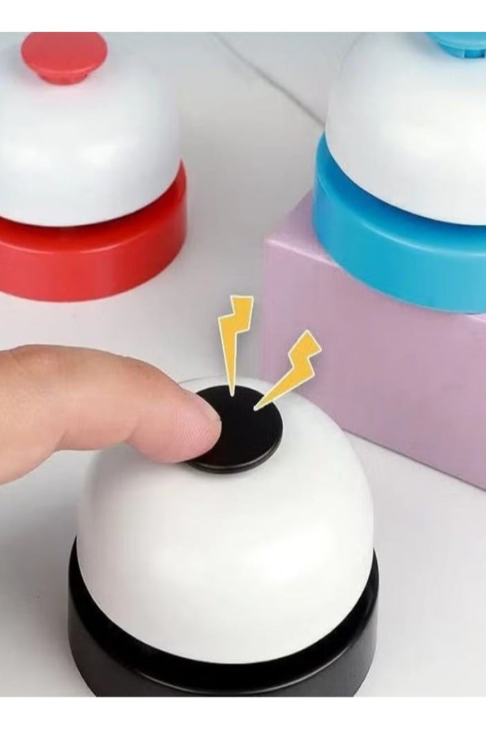 جرس طاولة  الأمامي، جرس لوحة عمل سلس، لعبة جرس للفنادق والمطاعم الخدمية، أسود | ألعاب وهوايات | ألعاب تعليمية | ألعاب تعليمية أخرى - Image 2