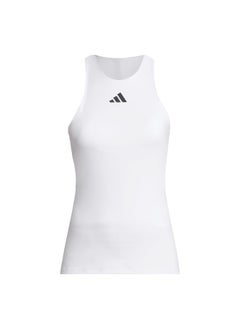 Adidas Adidas Y-Tank White Tennis Tops For Women Xs  - Image 2