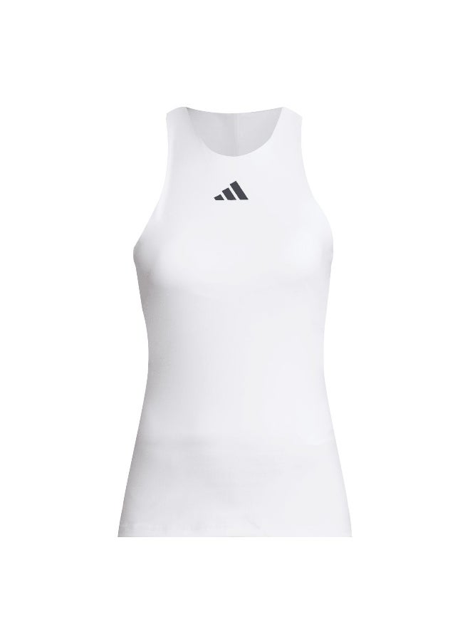 Adidas Adidas Y-Tank White Tennis Tops For Women Xs  - Image 2