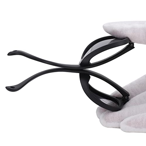 COASION Bendable Flexible Polarized Baby Sunglasses with Strap for Newborn Infant Boys Girls Age 0-24 Months CA9018 (Matte Black/Gray) - Image 4