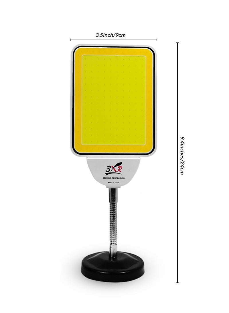 3 اكس ار 3XR مصباح LED متعدد الوظائف محمول للتخييم والعمل والطوارئ مصباح عمل COB LED محمول مع حامل قابل للتعديل للتخييم - Image 2