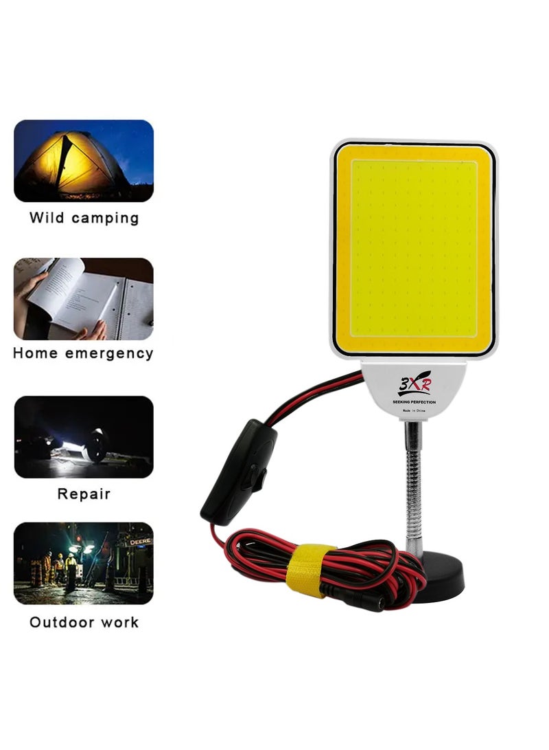 3 اكس ار 3XR مصباح LED متعدد الوظائف محمول للتخييم والعمل والطوارئ مصباح عمل COB LED محمول مع حامل قابل للتعديل للتخييم - Image 3