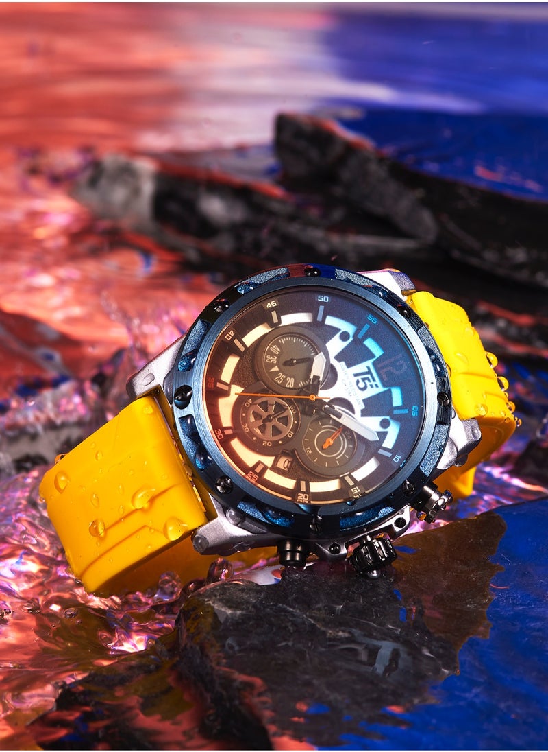 T5 Watches - T5 Set watch Quartz Men Silicone / stainless strap Watch - Image 1
