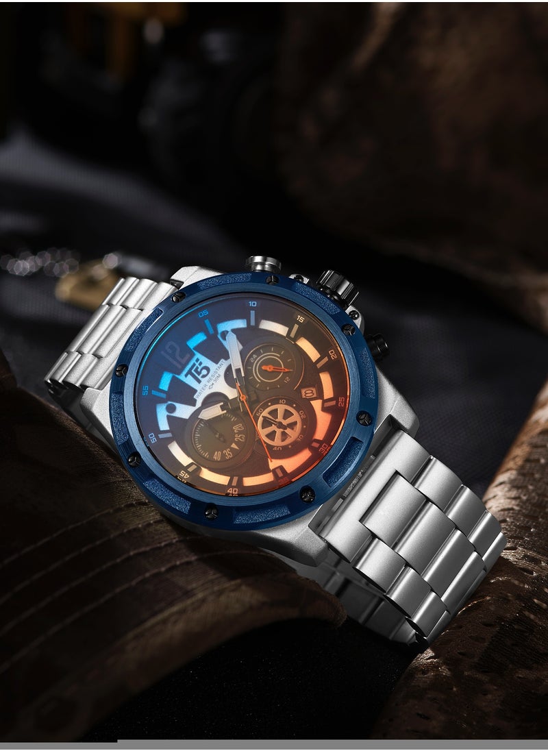 T5 Watches - T5 Set watch Quartz Men Silicone / stainless strap Watch - Image 1